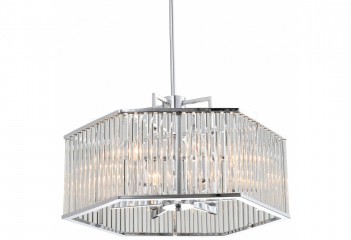 Подвесная люстра GLASGOW 6 Cosmolight P06384CH